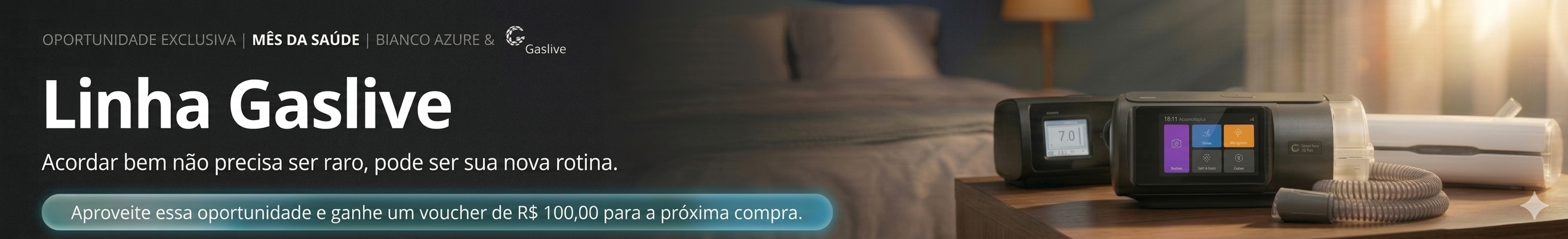Banner promocional Bianco Azure